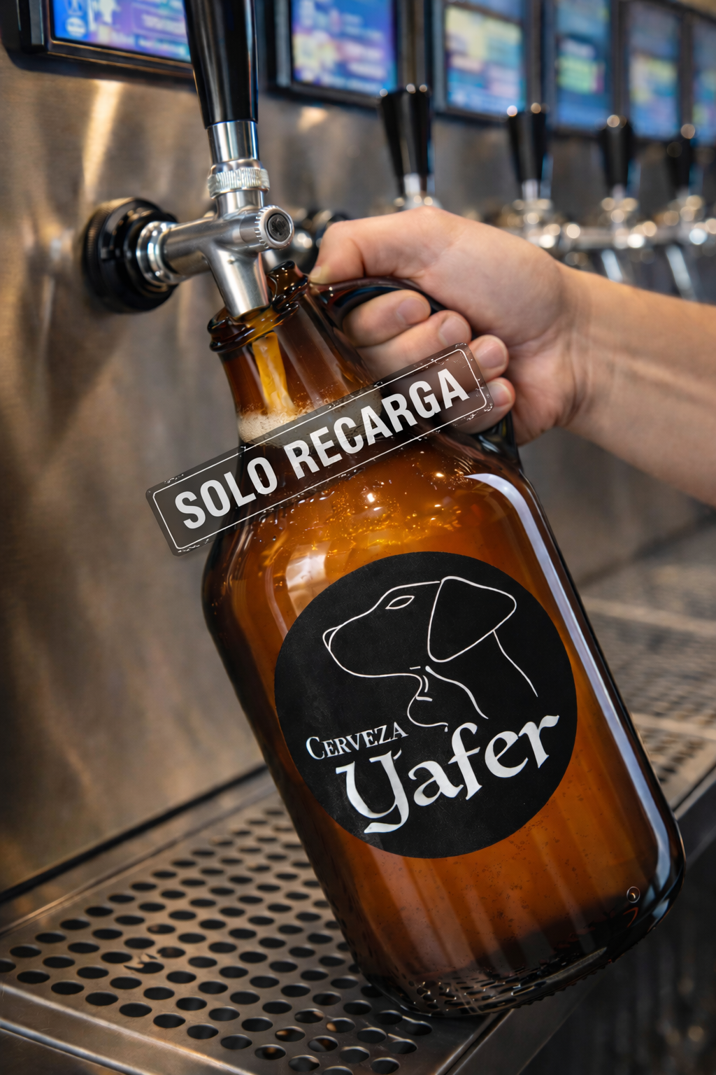 RECARGA GROWLER